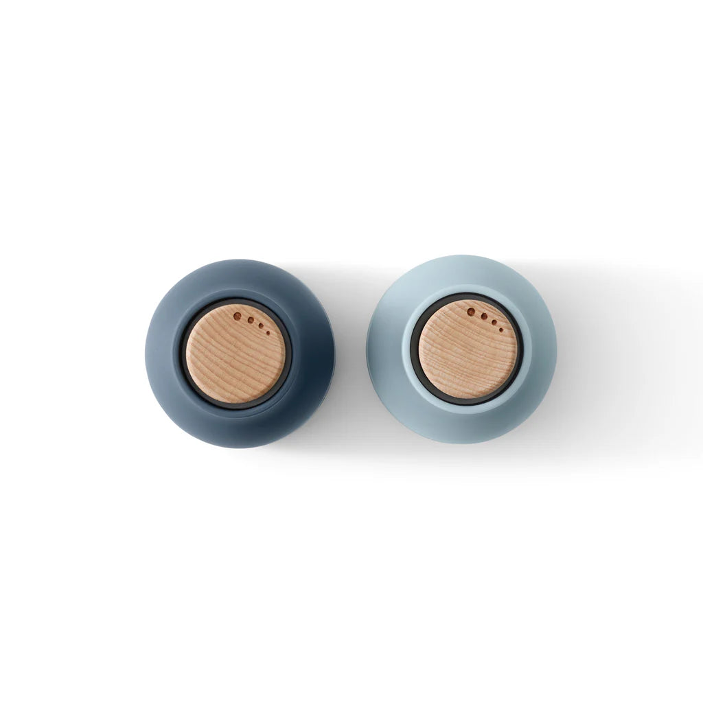 Set of 2 Audo Copenhagen Mini Bottle Grinders Color Carbon/Beige FFW-1048