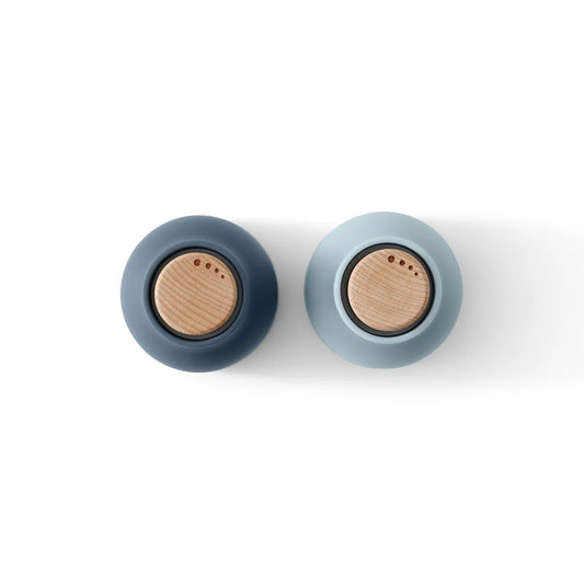 Set of 2 Audo Copenhagen Mini Bottle Grinders Color Carbon/Beige FFW-1048