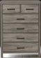 Homelegance Bainbridge Collection Chest with Weathered Gray Look FFE258-38