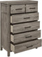 Homelegance Bainbridge Collection Chest with Weathered Gray Look FFE258-38