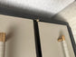 AH Home Eastchester Leather Inlay Drawers Side/End Table FFE-1531