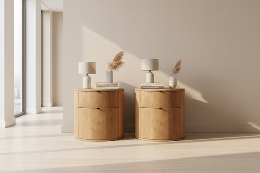 Pair (2) Lulu & Georgia Kono Nightstands -FFE1418
