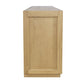 70" Contemporary Media Console w/Tempered Glass Doors, Drawers and Shelves FFW-1386