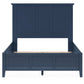 Modus Furniture Grace Queen Bed Slats Headboard Blueberry PNKXL5FS FFE-773