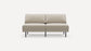 Range 2-Piece Open Sofa Couch Performance Chenille FFE-1587