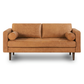 Poly & Bark Napa 72 Apartment Cognac Tan Brown Sofa Couch FFE-1460
