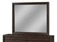 Modus  Element Mirror in Chocolate Brown 5 FFE-1508