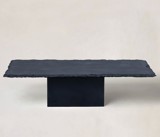 House of Leon Black Limestone Coffee Table FFE-1351