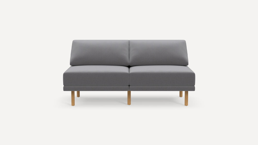 Burrow Range 2-Piece Stone Grey Sofa Couch FFE-1561