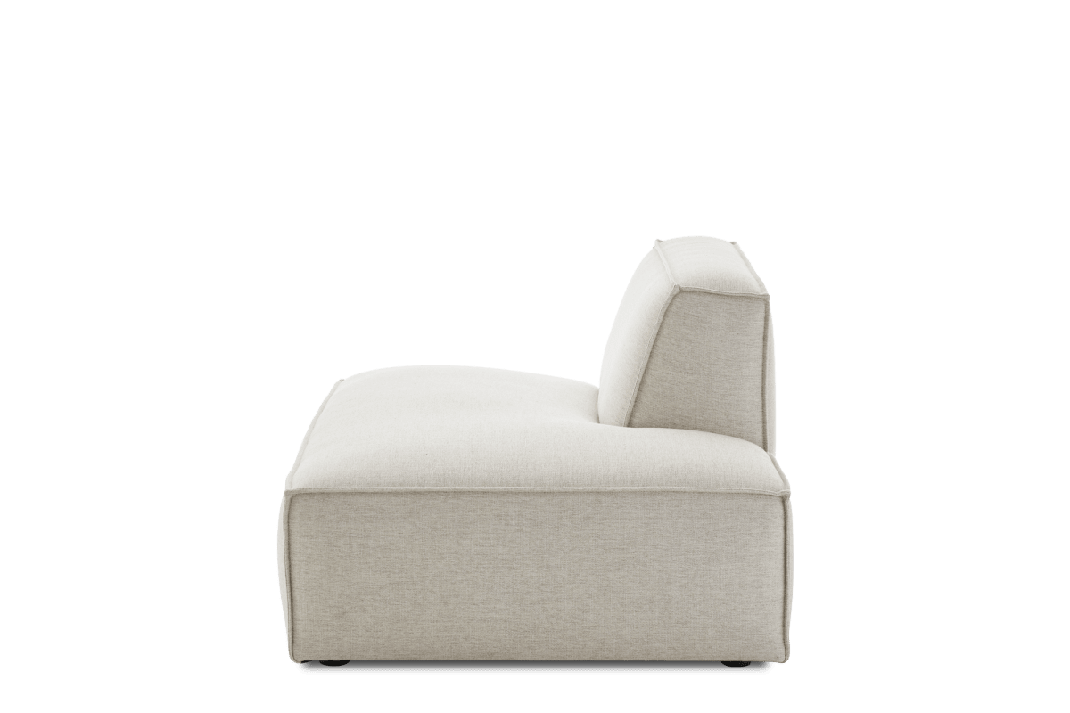Castery Jonathan Right Chaise Sofa Couch Performance Creamy White FFE-1098