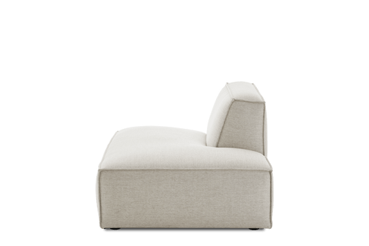 Castery Jonathan Right Chaise Sofa Couch Performance Creamy White FFE-1098