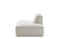 Castery Jonathan Right Chaise Sofa Couch Performance Creamy White FFE-1098