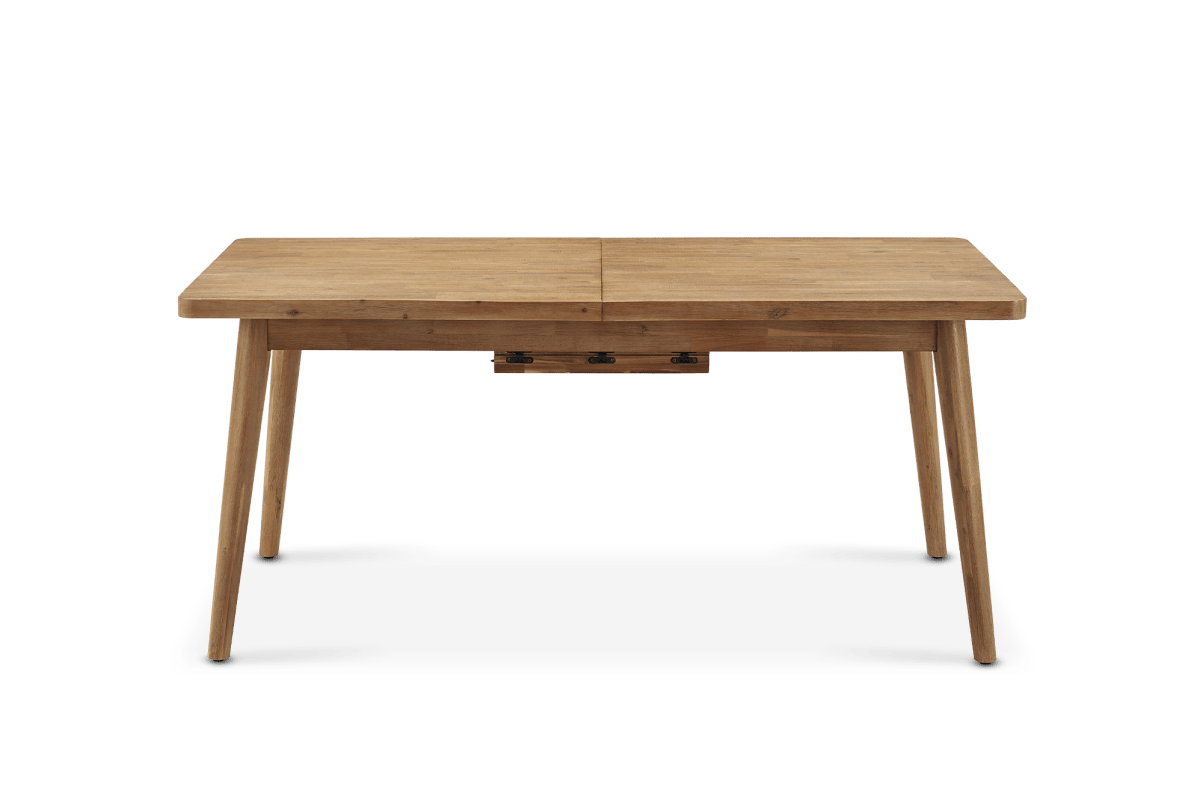 Castlery Seb Mid Century Solid Acacia Wood Extendable Dining Table 75"-94" FFE-1077