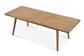 Castlery Seb Mid Century Modern Extendable Dining Table 74.8"-94.5" FFE-1038