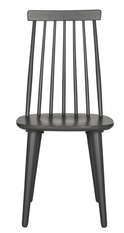 Burris 17''H Spindle Side Chair (Set of 2) - White - Safavieh FFE-1566