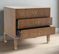 Pair Savavieh Lorna 3 Drawer Contemporary Nightstands FFE258-304