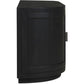 Moe's Home Nicola 71" Black Contemporary Curved Doors Media Cabinet FFE258-229