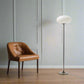 Gubi Stemlite Mid Century Style Pebble Grey Base Floor Lamp (2 Avail) FFE258-548