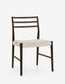 Lulu & Georgia 6 Lauret Ladder Back Beige Padded Seat Dining Chairs FFE-1070