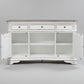 Bison Commerce Magnolia Manor Server in Antique White  FFW-1419
