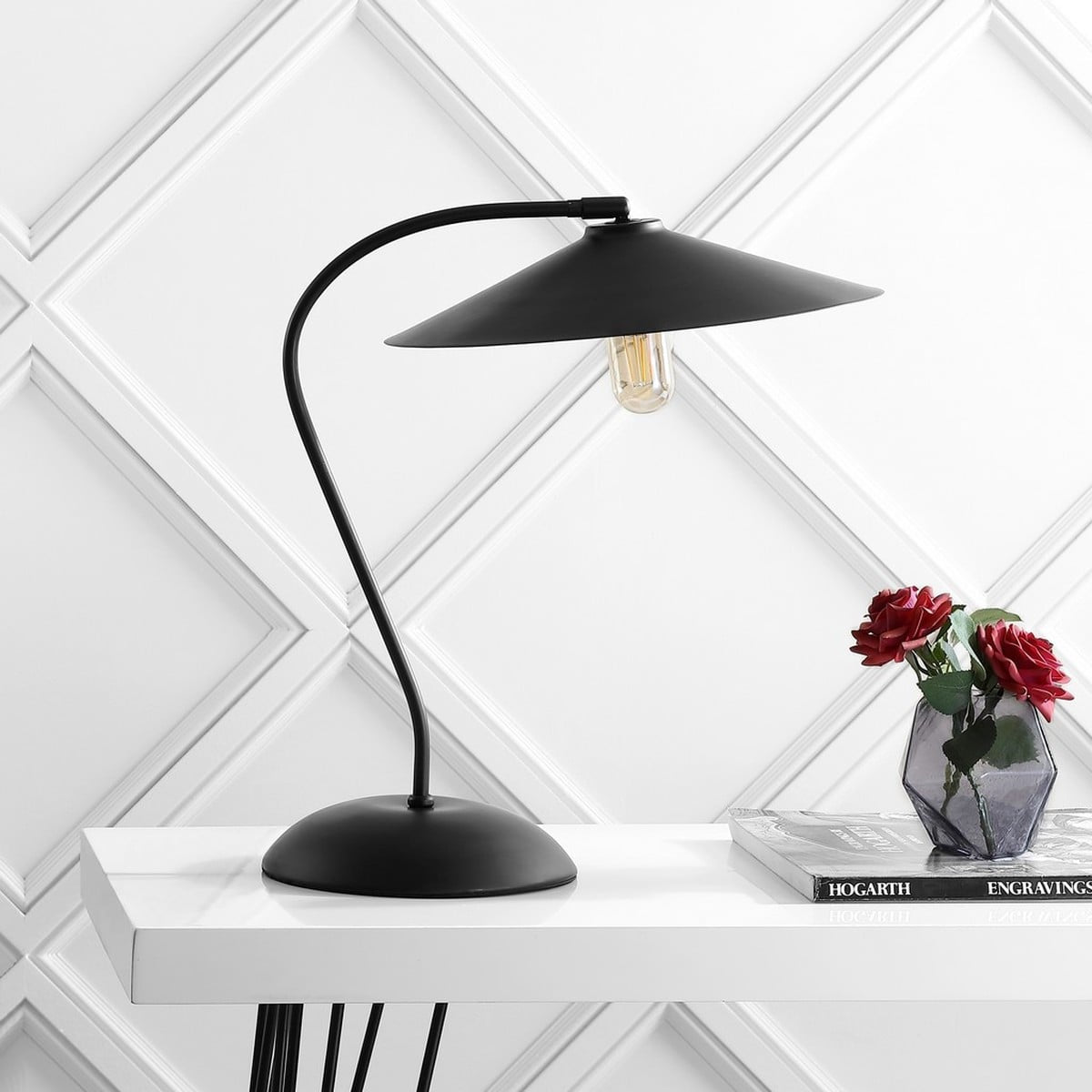 Orla 31-Inch H Table Lamp - Wood Finish - Safavieh FFE-1576