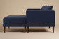 Sabai The Essential Midnight Blue Sectional Chaise Sofa Couch FFW258-393