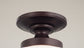 Minka Lavery Bronze Glass Dome Semi Flush Ceiling Light | 60% OFF  FFW-1388