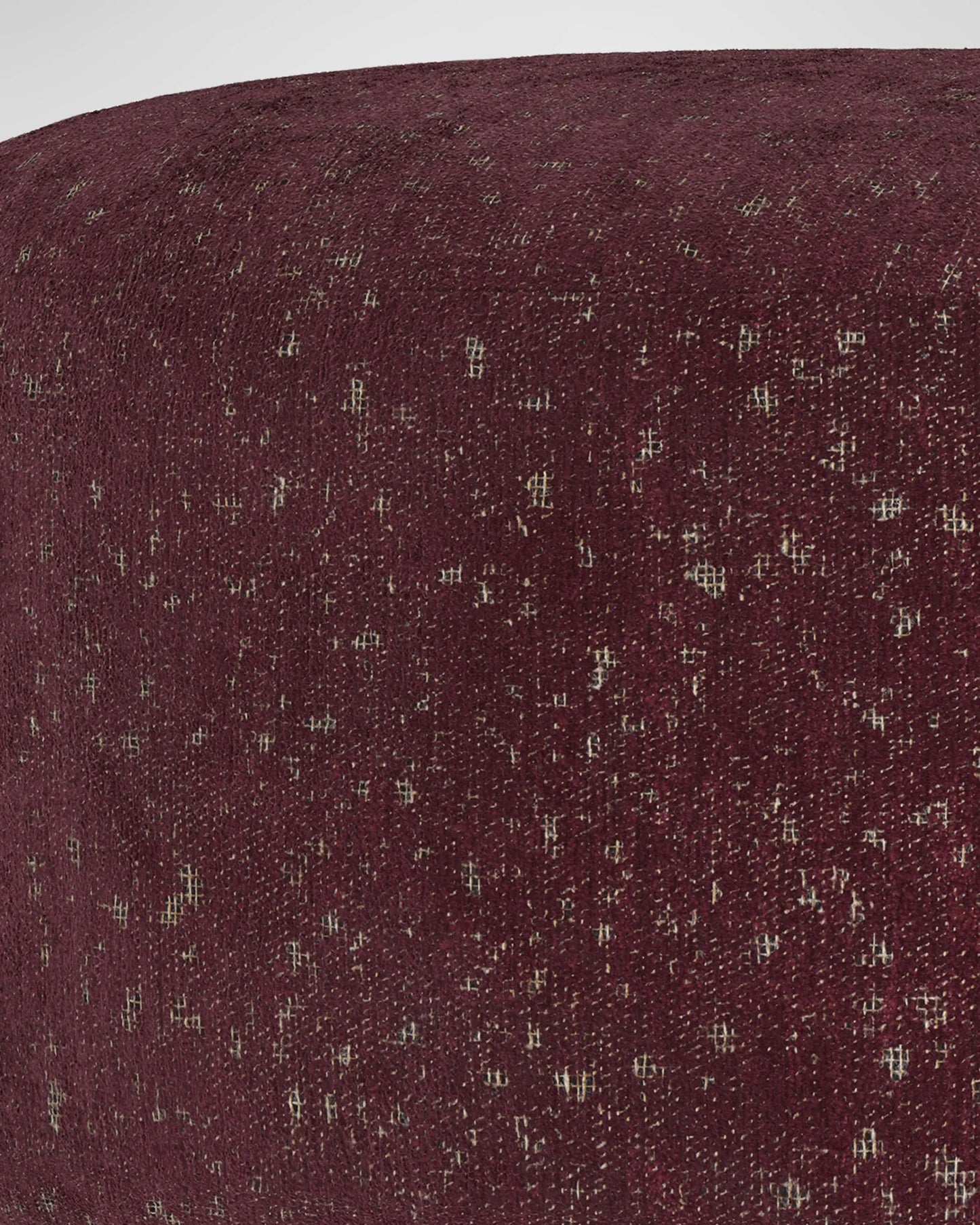 AH Bordeaux Chenille Twyla Ottoman FFW-1451