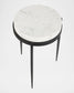 Designer Home Marble Top Kelsie End Table FFE-1400