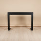 AH Home Ichigo Ebony Black Mango Wood Parsons Style Console FFW-1452
