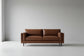 BenchMade Modern Skinny Fat Sofa Pull Out Full Bed Java Brown Leather FFE-1544