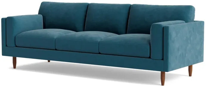 BenchMade Modern Eileen Lagoon Skinny Fat 100' Sofa & Ottoman FFE-1557