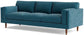 BenchMade Modern Eileen Lagoon Skinny Fat 100' Sofa & Ottoman FFE-1557