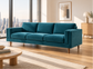 BenchMade Modern Eileen Lagoon Skinny Fat 100' Sofa & Ottoman FFE-1557