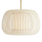 AH Home Mia Beige Microfiber Pendant Chandelier Light FFE-1542
