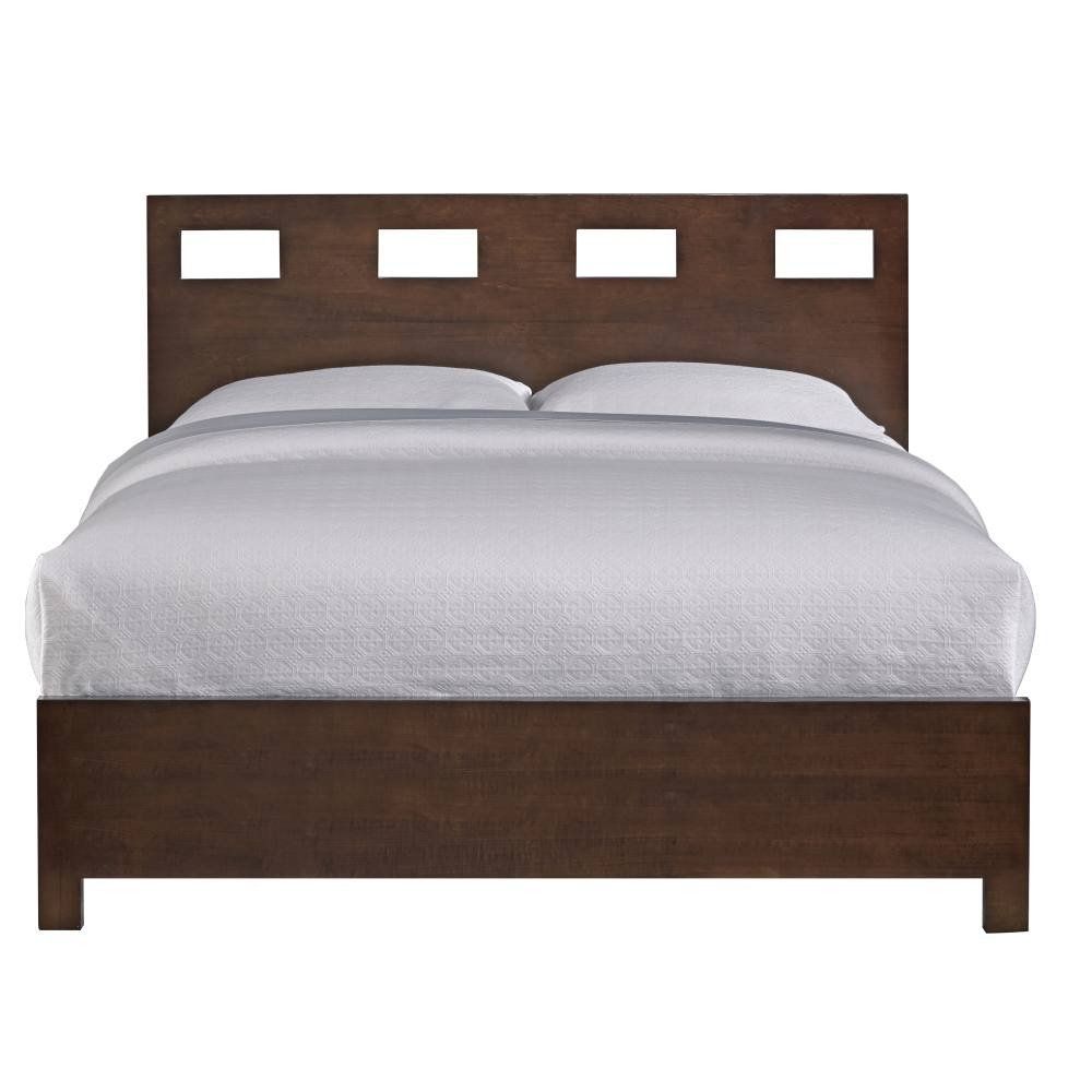 Modus Riva King-size Platform Storage Bed in Chocolate Brown 2 FFE-1479