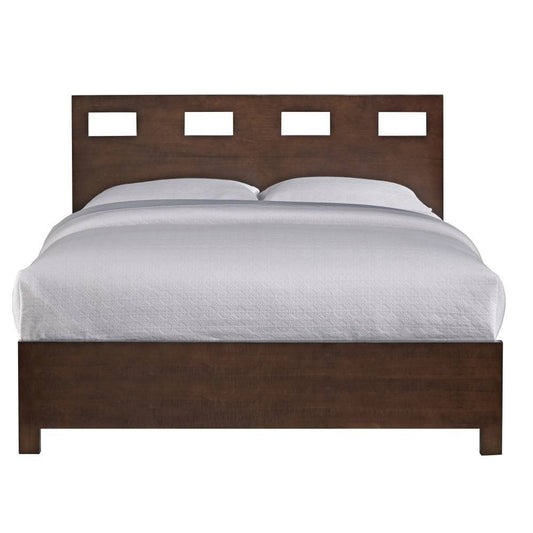 Modus Riva King-size Platform Storage Bed in Chocolate Brown 2 FFE-1479