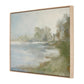 Four Hands Lake by Lauren Fuhr - Natural Maple Floater Art FFE-1389