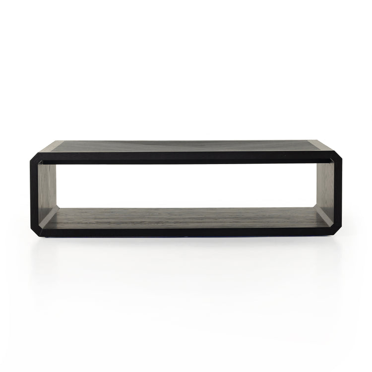Four Hands Caspian Coffee Table - Black Ash FFE-1588