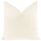 Little Design Company Melrose Velvet Bone 20" X 20" Pillow FFE-1114