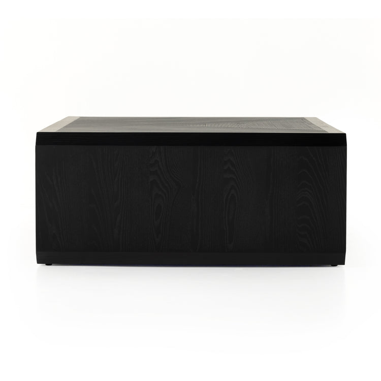 Four Hands Caspian Coffee Table - Black Ash FFE-1588