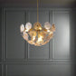 Safavieh Miri 24 inch Brass Metal Pendant Light with Shade FFW-1027
