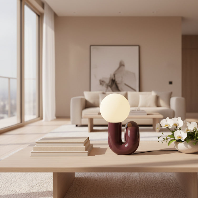 Petite Friture Neotenic Table Lamp/Cherry Finish FFW-1137