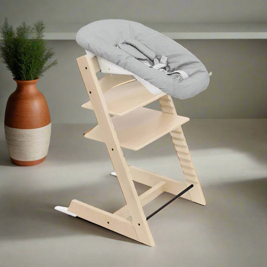 Stokke Tripp Trapp High Chair and Newborn Set with Tray Natural FFE258-352