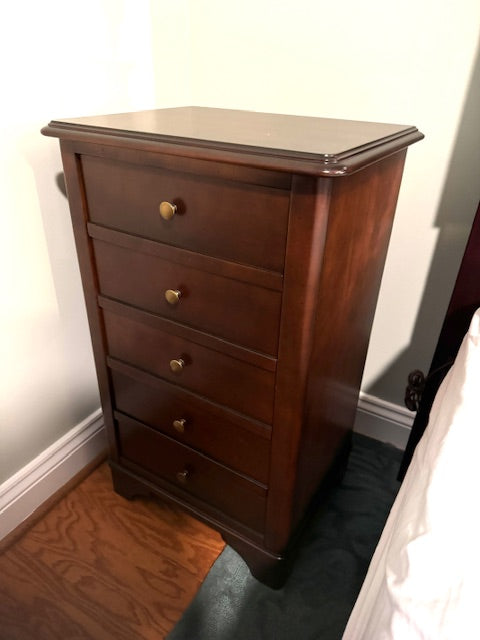 Grange French Country 5 Drawer Wood Nightstand AA230-2