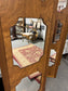 Mid Century Three Part Mirror / Wood Room Divider EK221-122