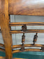 Edwardian Caned Wood Spindleback Pierce Martin Settee Bench JV189-19