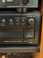 Mid Century Modern Stereo Cabinet & Sony Stereo Speakers KV232-5