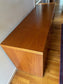 Vintage Solid Teak Sun Cabinet Co Credenza Mid Century Office Cabinet KV232-22