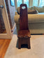 Antique Wood Shaker Child's High Back Chair Stool KV232-40
